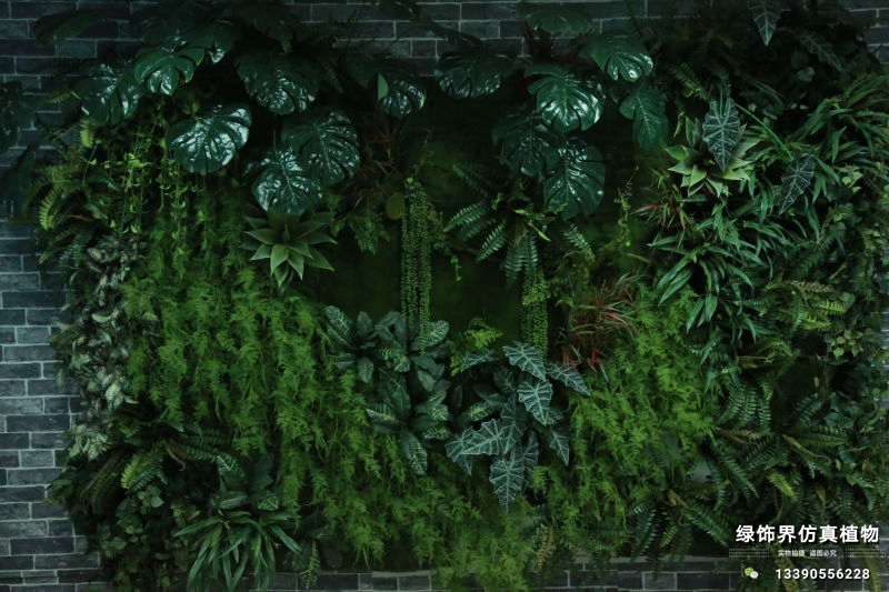 沈陽(yáng)仿真植物墻,垂直綠化生態(tài)植物墻,植物造景-沈陽(yáng)綠飾界景觀(guān)工程有限公司